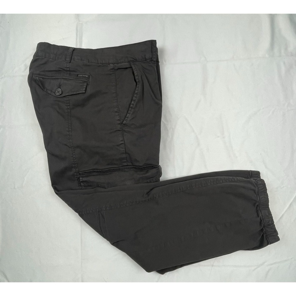 SANCTUARY CARGO JOGGER PANTS WOMENS SIZE 30 GRAY STRETCH UTILITY ANKLE CASUAL